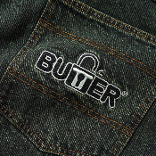 Butter Goods - Lock Baggy Denim Jeans - Washed Ivy