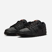 Nike Sb - Dunk Low Pro Iso - Black Black Black Black