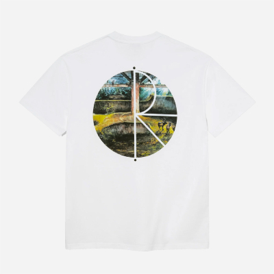 Polar - Fill Logo Burnside 2084 Tee - White