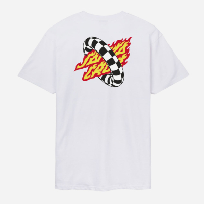 Santa Cruz - Goal Flame T-shirt - White