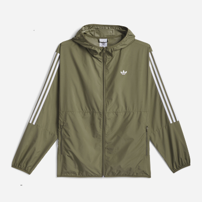 Adidas Skateboarding - Windbreaker - Strata Olive / White