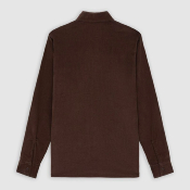 Dickies - Corduroy LS Shirt - Chocolate Brown