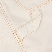 DIME - CLASSIC DENIM SHORT - Warm White