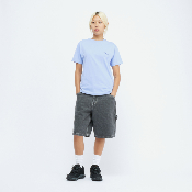 DIME - CLASSIC SMALL LOGO TEE - Light Indigo