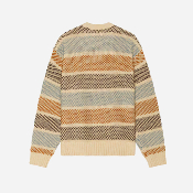 OBEY - BENJAMIN CREWNECK - Brown Multi