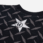 RAVE SKATEBOARDS - BOYD KNIT CREWNECK - Black / Dark Grey