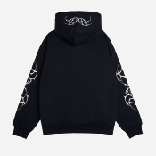 RAVE SKATEBOARDS - IVY ZIP HOODIE - Black