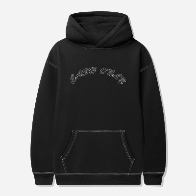 Cash Only - Stitch Logo Pullover Hood - Black