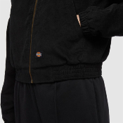 DICKIES - CORDUROY HOODED JACKET W - Black