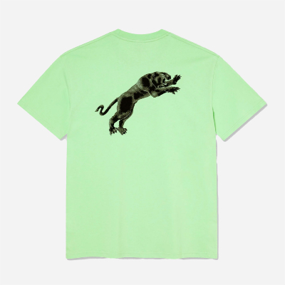 Polar - Tape and Panther Tee - Mint Green