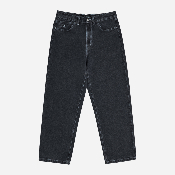 RAVE SKATEBOARDS - GROS DENIM PANT-  Black Raw