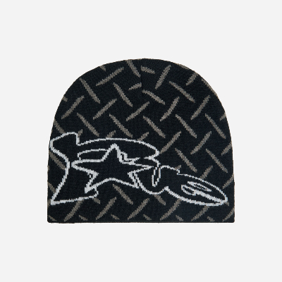 RAVE SKATEBOARDS - NEEDY BEANIE - Black / Grey