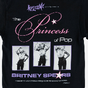 WELCOME X BRITNEY SPEARS - PRINCESS TEE - Black