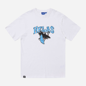 Hélas - Requins Tee - White