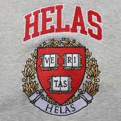 Hélas - Veritas Crewneck - Heather Grey