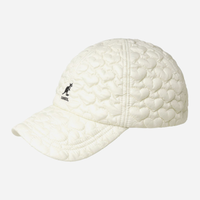 Kangol - Fun Puff Baseball - Ivory Heart