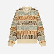 OBEY - BENJAMIN CREWNECK - Brown Multi