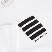 Polar - Tape and Panther Tee - White