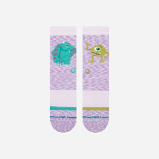 Stance x Disney Pixar - Scare Floor Crew Sock - Lavender